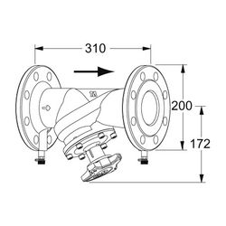 IMI TA Strangregulierventil STAF-SG, Nennweite DN 80 Nenndruck PN 25, Flanschanschluss... IMI-52187080 5902276805240 (Abb. 1)