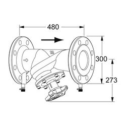 IMI TA Strangregulierventil STAF-SG, Nennweite DN 150 Nenndruck PN 25, Flanschanschluss... IMI-52187092 5902276805271 (Abb. 1)