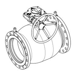 IMI TA Strangregulierventil TA-BVS 143, Nennweite DN 200 Nenndruck PN 16, Flansche, Stah... IMI-652143093 6415840183709 (Abb. 1)