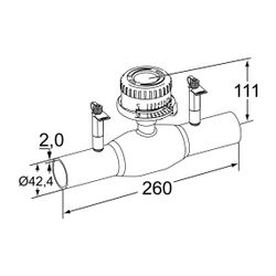 Heimeier TA Strangregulierventil TA-BVS 240 Anschweißenden DN 32 PN 25, Edelstahl... IMI-652250032 6415840116455 (Abb. 1)