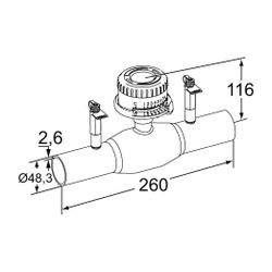 IMI TA Strangregulierventil TA-BVS 140, Nennweite DN 40 Nenndruck PN 25, Anschweißenden,... IMI-652150040 6415840116400 (Abb. 1)