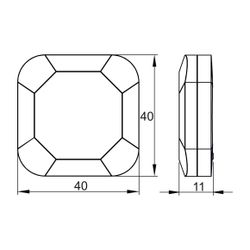 Heimeier Funk-Lufttemperatursensor inklusive 3V CR2032 Lithiumbatterien... IMI-1500-04.330 4024052038671 (Abb. 1)