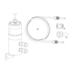 Heimeier TA Differenzdruck-Fühler Set für TA-Smart-Dp 10-100kPa... IMI-32502010008 5902276817656 (Abb. 1)