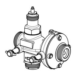 IMI TA Hochleistungsregelventil KTM 512 PN25 DN 25/32, G 1 1/4, qmax. 3,8m³/h, Normal Flo... IMI-52796025 3831112507739 (Abb. 1)