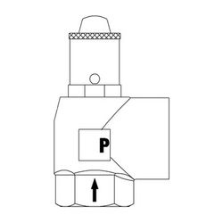 IMI Pneumatex Sicherheitsventil DSV 15-4.0 SOL, Ansprechdruck 4 bar, G 1/2" x G 3/4", ... IMI-30105110440 7640161633186 (Abb. 1)