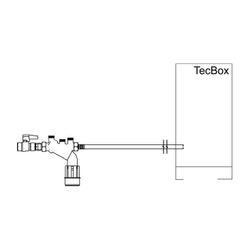 IMI Pneumatex Schutzmodul Pleno P BA4 R, für Nachspeisesysteme, Systemtrenner BA SK4, Rp 1... IMI-8133310 7640161630147 (Abb. 1)