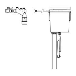 IMI Pneumatex Zusatzhydraulikeinheit Pleno P AB5 R, für Nachspeisung, PS 10 bar... IMI-8133330 7640161630161 (Abb. 1)