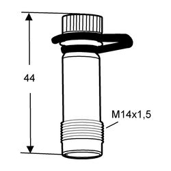 IMI TA Messnippel für STAD M 14x1,5 44mm... IMI-52179014 7318792813207 (Abb. 1)