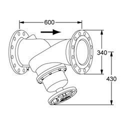 IMI TA Strangregulierventil STAF Flanschanschluß, DN 200, PN 16... IMI-52181093 7318792823800 (Abb. 1)