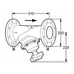 IMI TA Strangregulierventil STAF-R Flanschanschluß, DN 80, PN 16... IMI-52181780 7318792825002 (Abb. 1)