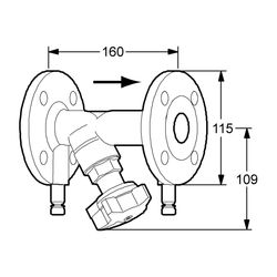 IMI TA Strangregulierventil STAF/STAF-SG Flanschanschluß, DN 25, PN 16/25... IMI-52182025 7318792825804 (Abb. 1)