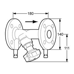 IMI TA Strangregulierventil STAF/STAF-SG Flanschanschluß, DN 32, PN 16/25... IMI-52182032 7318792825903 (Abb. 1)