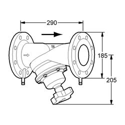 IMI TA Strangregulierventil STAF-SG Flanschanschluß, DN 65, PN 25... IMI-52182065 7318792826207 (Abb. 1)