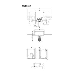 IMI Heimeier UP-Kasten Multibox K mit Thermostatventil, weiß... IMI-9302-00.800 4024052465019 (Abb. 1)