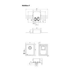 IMI Heimeier UP-Kasten Multibox F mit Thermostatventil, weiß... IMI-9306-00.800 4024052508815 (Abb. 1)