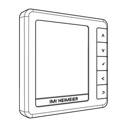 IMI Heimeier Raumthermostat HM-PRT, 230V programmierbar, Weiß... IMI-1500-07.500 4024052053704 (Abb. 1)