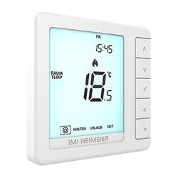 IMI Heimeier Raumthermostat HM-PRT, 230V programmierbar, Weiß... IMI-1500-07.500 4024052053704 (Abb. 1)