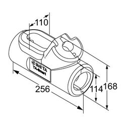 IMI TA Dämmung TA-Smart, DN 40 für Heizung und nicht kondensierende Kühlung... IMI-32223000640 5902276819360 (Abb. 1)