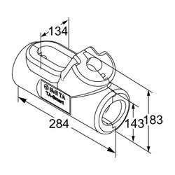 IMI TA Dämmung TA-Smart, DN 50 für Heizung und nicht kondensierende Kühlung... IMI-32223000650 5902276819377 (Abb. 1)