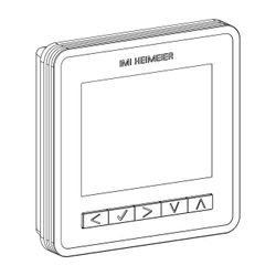 Heimeier neoAir Raumthermostat V3 kabellos inklusive Batterien für Smart Home... IMI-1500-03.500 4024052070527 (Abb. 1)