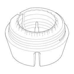 Heimeier Adapter für Fremdfabrikate Heimeier Thermostatköpfe/Danfoss RA-Ventil, Kunsts... IMI-9702-25.700 4024052089161 (Abb. 1)