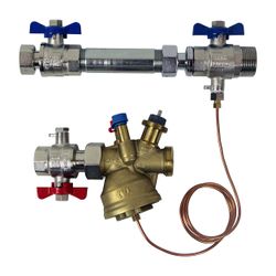 IMI TA Anschluss-Set TA-COMPACT-DP horizontal, für Differenzdruckregelung mit Passstüc... IMI-32604010603 5902276898426 (Abb. 1)