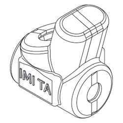 IMI TA Dämmung für TA-Nano Plus, DN 10/15 für Heizung, EPP... IMI-32221320101 4030095058422 (Abb. 1)