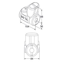 IMI TA Dämmung für TA-Nano Plus, DN 20 für Heizung, EPP... IMI-32221320102 4030095058446 (Abb. 1)