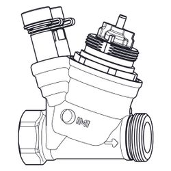 IMI TA Regulierventil TA-Nano Plus, Innengewinde x Außengewinde druckunabhängig, DN 15... IMI-32221314215 5902276824371 (Abb. 1)