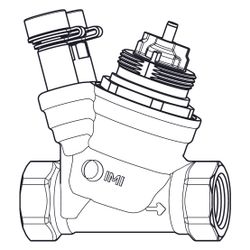 IMI TA Regulierventil TA-Nano Plus, Innengewinde druckunabhängig, DN 15 Normal Flow, m... IMI-32221311115 5902276824210 (Abb. 1)