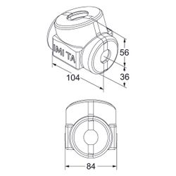 IMI TA Dämmung für TA-Nano, DN 20 für Heizung, EPP... IMI-32221320002 4030095058439 (Abb. 1)
