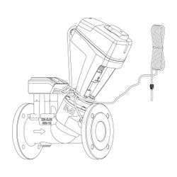 Heimeier TA Differenzdruckregler TA-Smart-Dp elektronisch DN 125 PN 25... IMI-32223201391 7318794178137 (Abb. 1)