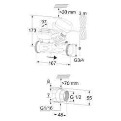 IMI TA Differenzdruckregler TA-Smart-Dp, DN 15 Nenndruck PN 25, elektronisch geregelt... IMI-32223200015 7318794178281 (Abb. 1)