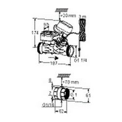 IMI TA Durchgangsregelventil TA-Smart, elektronisch druckunabhängig, DN 25, PN 25... IMI-32223100025 7318794174306 (Abb. 1)