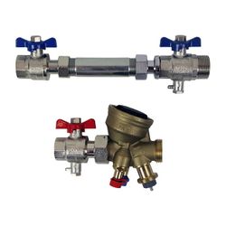 IMI TA Anschluss-Set TA-COMPACT-P horizontal, für Durchflussregelung mit Passstück für... IMI-32604010601 5902276898365 (Abb. 1)