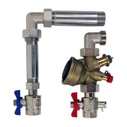 IMI TA Anschluss-Set TA-COMPACT-P vertikal, für Durchflussregelung mit Passstück für W... IMI-32604010400 5902276898310 (Abb. 1)