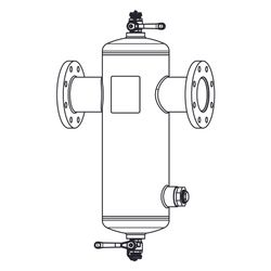 IMI Pneumatex Abscheider Zeparo Cyclone Max ZCX 100, DN 100 PN 10, Flanschanschluss... IMI-30304111201 7640161645899 (Abb. 1)