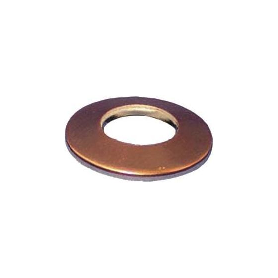 Intercable Unterlegscheiben ICALCU20CS, 37mm AD, 21mm ID, 2mm Stärke, Aluminium, blank
