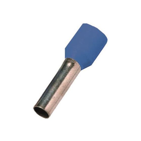 Intercable Aderendhülse ICIAE5025, 50mm2 25mm, Kupfer, Blau