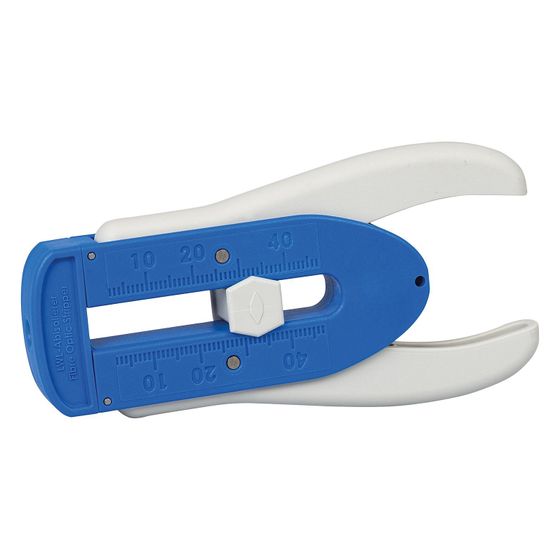 Intercable LWL-Präzisions-Abisolierer AV8260, 112mm, 50g, Blau/Grau