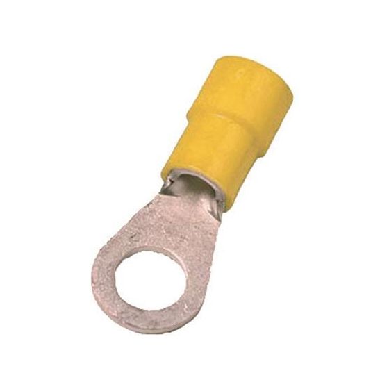 Intercable Quetschkabelschuh ICIQ610, 4-6mm2 M10, Kupfer, Gelb