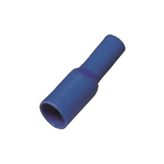 Intercable Rundsteckhülse ICIQ2RSH, 1,5-2,5mm2 5mm, Messing, Blau