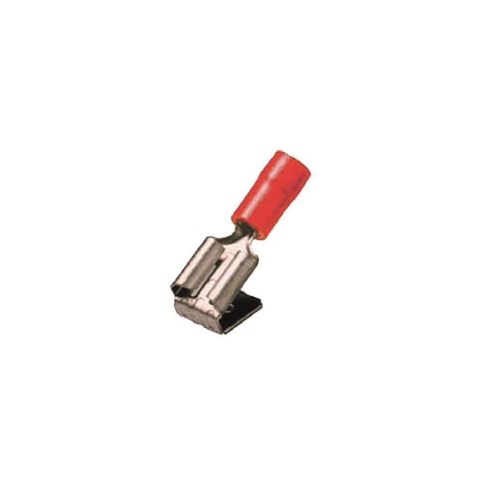 Intercable Steckverteiler ICIQ1FHA, 0,5-1mm2, 6,3x0,8mm, Messing, Rot... INTERCABLE-180861 8014212201171 (Abb. 2)