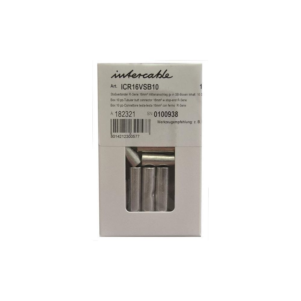 Intercable Stoßverbinder ICR35VSB10, 35mm2, Kupfer, verzinnt... INTERCABLE-182323 8014212300591 (Abb. 2)