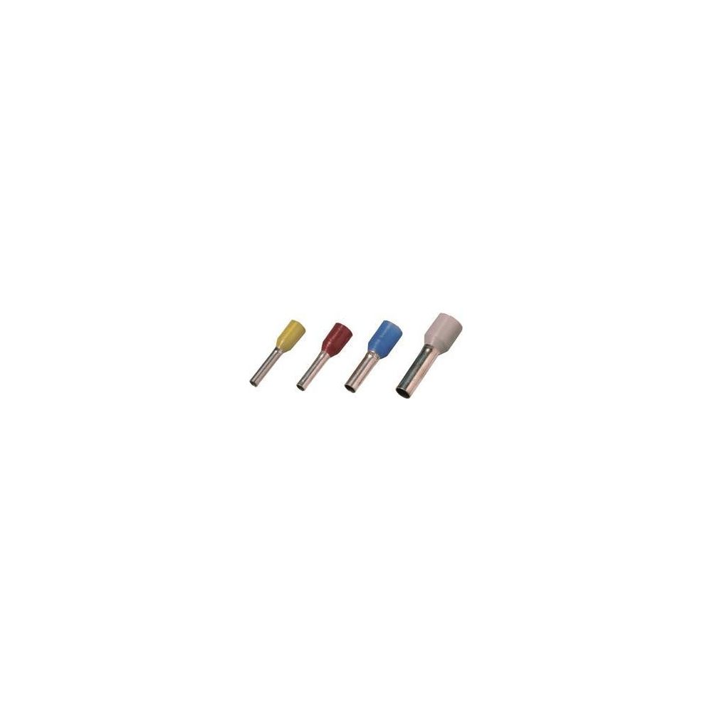 Intercable Aderendhülse ICIAE158, 1,5mm2 8mm, Kupfer, Schwarz... INTERCABLE-180763 8014212202130 (Abb. 2)