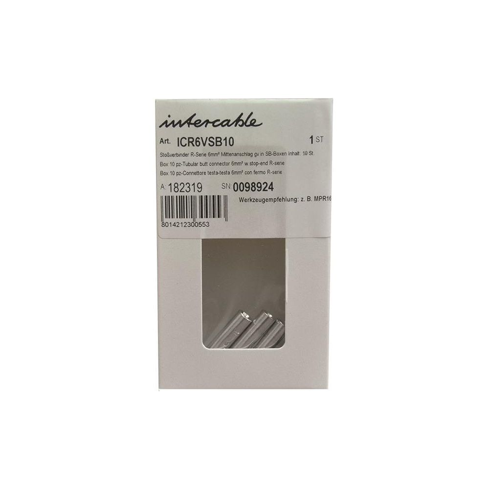 Intercable Stoßverbinder ICR35VSB10, 35mm2, Kupfer, verzinnt... INTERCABLE-182323 8014212300591 (Abb. 3)