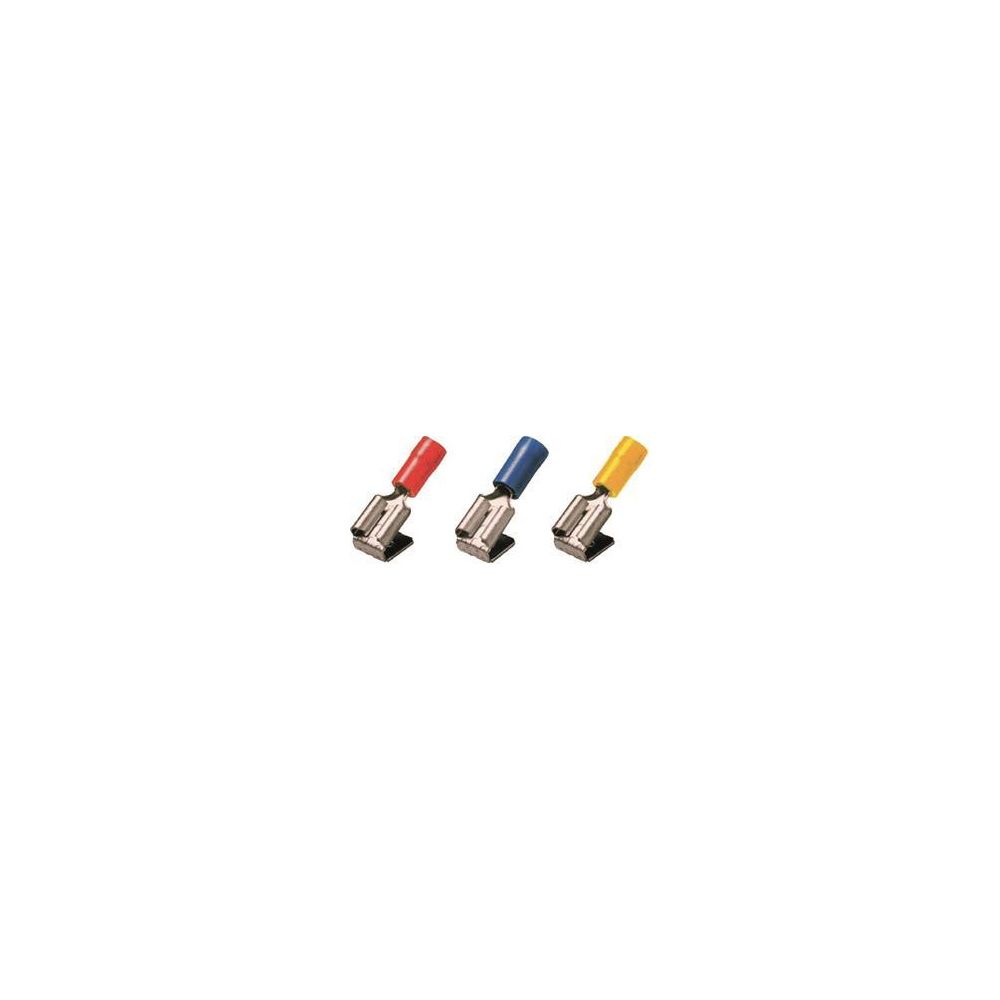 Intercable Steckverteiler ICIQ2FHA, 1,5-2,5mm2, 6,3x0,8mm, Messing/PVC, Blau, ICIQ2F... INTERCABLE-180903 8014212201188 (Abb. 2)