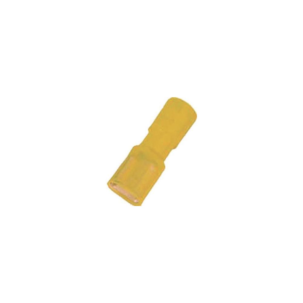 Intercable Flachsteckhülse ICIQ668FHVI, 4-6mm2 6,3x0,8mm, Messing, Gelb... INTERCABLE-180931 8014212201164 (Abb. 2)