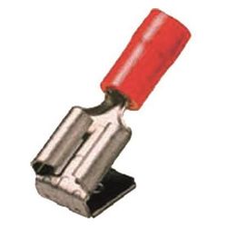 Intercable Steckverteiler ICIQ1FHA, 0,5-1mm2, 6,3x0,8mm, Messing, Rot... INTERCABLE-180861 8014212201171 (Abb. 1)