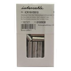 Intercable Stoßverbinder ICR35VSB10, 35mm2, Kupfer, verzinnt... INTERCABLE-182323 8014212300591 (Abb. 1)